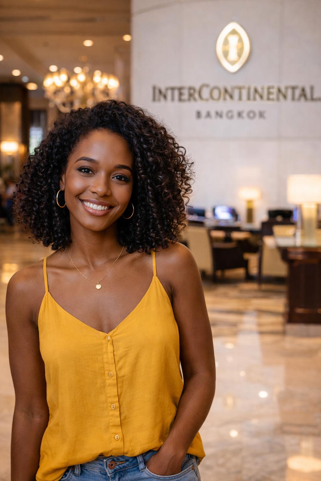 Woman at InterContinental Bangkok