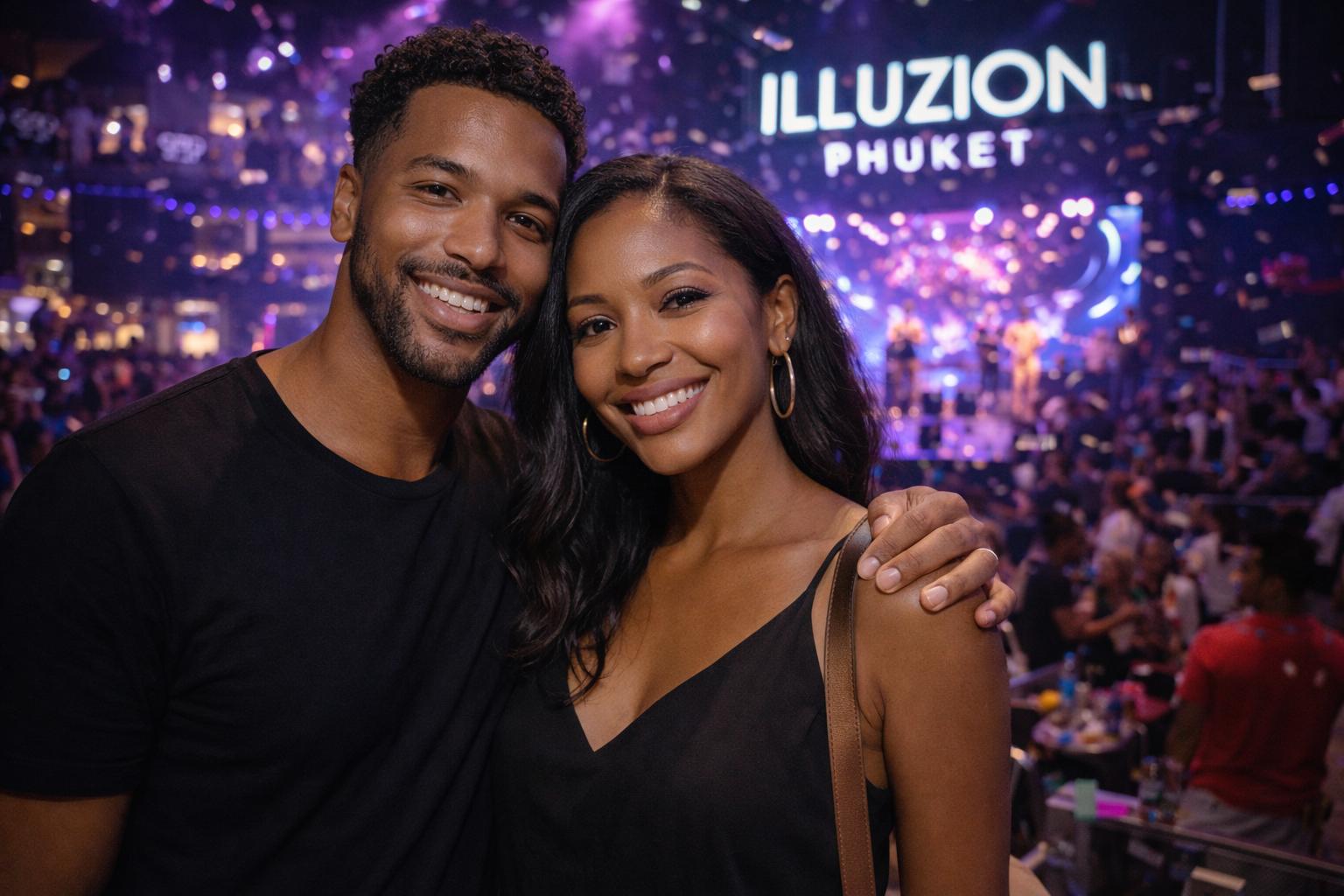 Couple at Illuzion Phuket